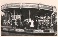 Wilmots Royal Patent Jumpers Fair Roundabout PB Postcard Photo