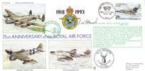 Wing Commander Patrick Hancock RAF 1993 Filton Squadron Hand Signed FDC