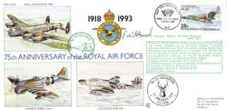 Wing Commander Patrick Hancock RAF 1993 Filton Squadron Hand Signed FDC