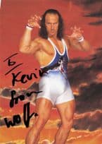 Wolf Michael Van Wijk Gladiators TV Show Official Hand Signed Photo