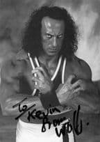 Wolf Michael Van Wijk in Gladiators TV Show Official Hand Signed Photo