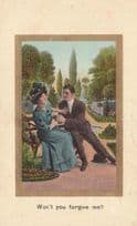Won't You Forgive Me Old Love Forgiveness Postcard