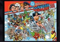 Wonder Woman Issue 300 DC Comic Book Anniversary Art Postcard