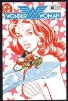 Wonder Woman With Lassoo Issue 306 DC Comic Book Postcard