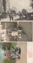 Woodford Victorian Cyclists Meet Cycling Club Comic 2x Postcard & Photo