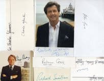 Woodrow Wyatt Robin Cook 7x Politics Hand Signed Autograph s