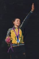 Yana Shemyakina Ukraine Fencing Champion Hand Signed Photo