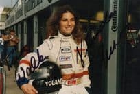 Yolanda Surer Switzerland Formula 3 Motor Racing Large Hand Signed Photo