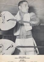 Zora Folley American Heavyweight Boxer Giant Old Publicity Photo