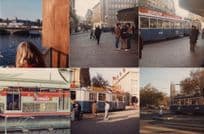 Zurich Alan Ward Biberist Joe Khan Star Tram Train Switzerland 1981 SIX Photo s