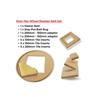 Over-the-Wheel Russian Doll Batt System (No Batt Pins)