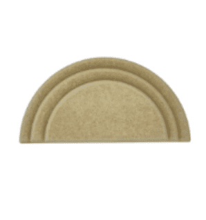 Set of 3 Semi-Circle Drape Forms