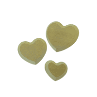 Single Heart Shaped Forms