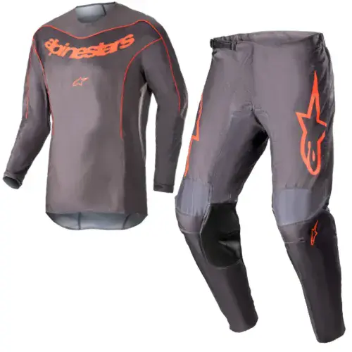 Alpinestars Fluid Lurv Magnet Neon Red Kit Combo