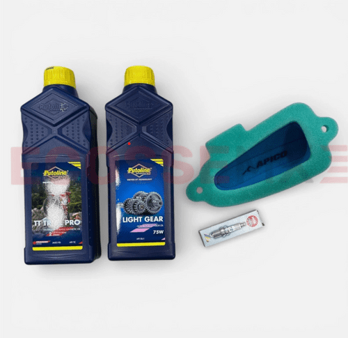 BETA EVO 2T 125 200 250 300 2018-2022 SERVICE KIT OIL SPARK PLUG FILTER 2 STROKE