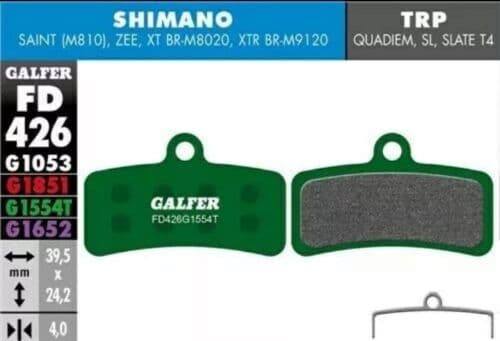 GALFER SUR RON LIGHT BEE BRAKE PADS SUR-RON SUITABLE FOR FRONT & REAR