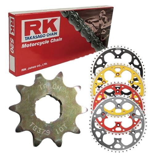 GAS GAS PRO 125 250 280 300 2002-23 RK Chain Apico Front Apico/Talon Rear Chain and Sprockets