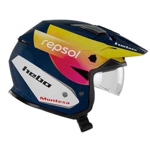 HEBO HELMET ZONE 5 MONTESA TEAM BLUE/PINK