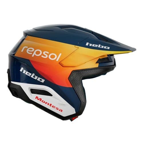 HEBO HELMET ZONE PRO MONTESA TEAM BLUE