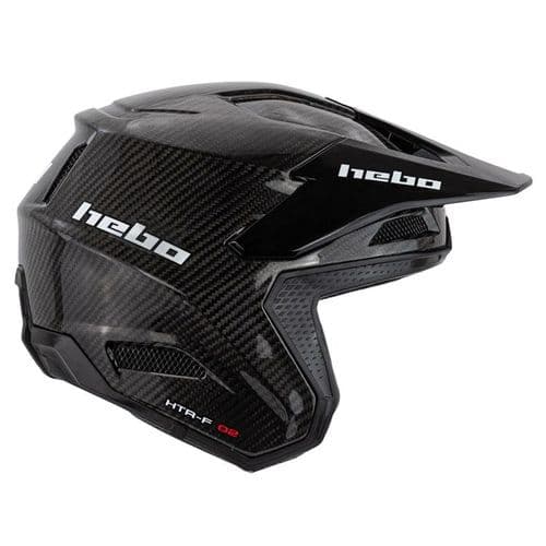 HEBO HELMET ZONE RACE CARBON K3 GLOSS BLACK