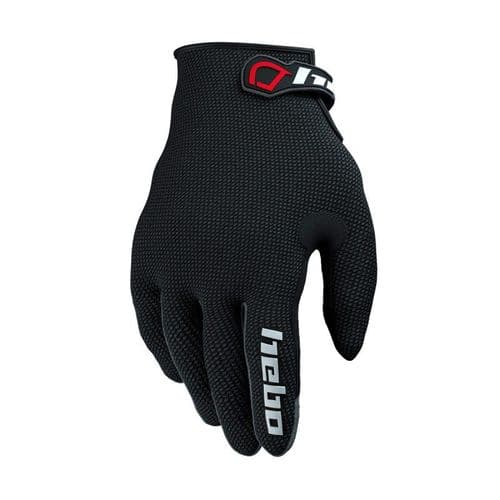 Hebo Team II Black Trials Gloves