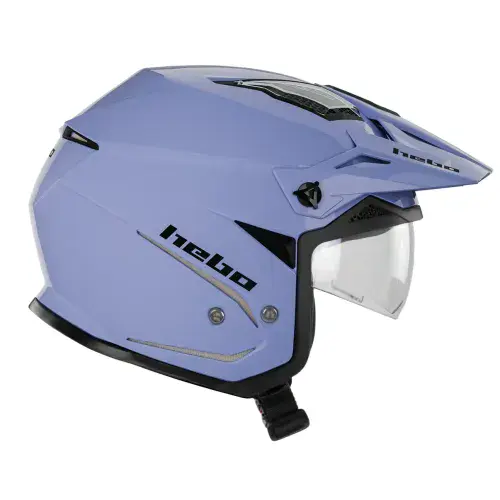HEBO ZONE 5 TRIALS HELMET MONO BLUE