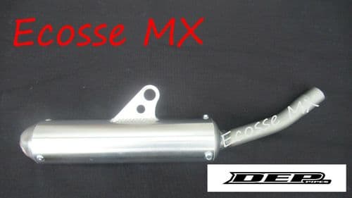 Honda CR125 1989-1990 DEP Exhaust Silencer Round Tail Pipe