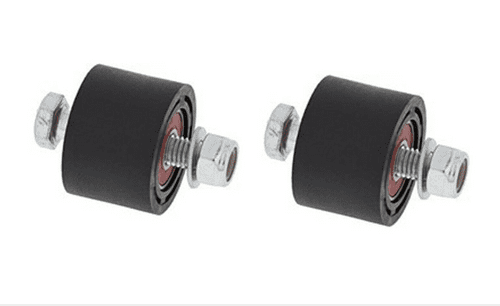 Honda CR125R 1993-1996 All Balls Upper & Lower Chain Rollers Black