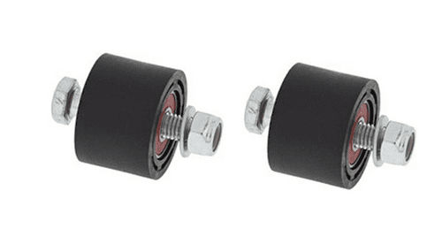 Honda CR125R 1998 All Balls Upper & Lower Chain Rollers Black