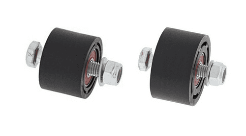 Honda CR250R 2002-2003 All Balls Upper & Lower Chain Rollers Black