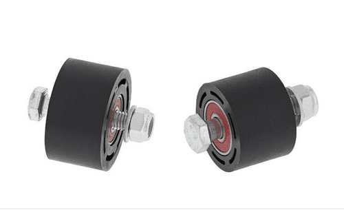 Honda CR250R 2004 All Balls Upper & Lower Chain Rollers Black