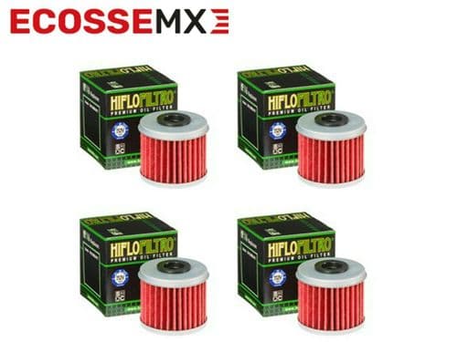 Honda CRF450R 2002-2025 Hi-Flo Oil Filters x4