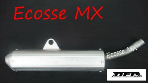 Honda CRM250 MK1 CRM250 MK2 DEP Exhaust Silencer Oval Tail Pipe