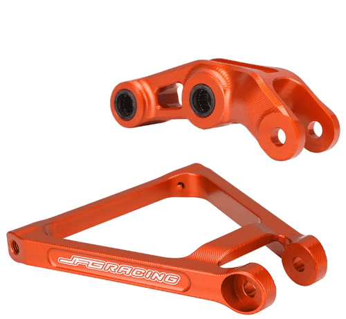 JFG ORANGE SUSPENSION LINK TRIANGLE KNUCKLE LINKAGE TO FIT SURRON SUR RON