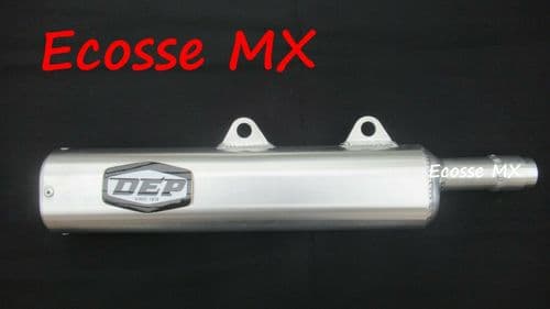 Kawasaki KX500 1988-2003 DEP Exhaust Silencer Round Tail Pipe
