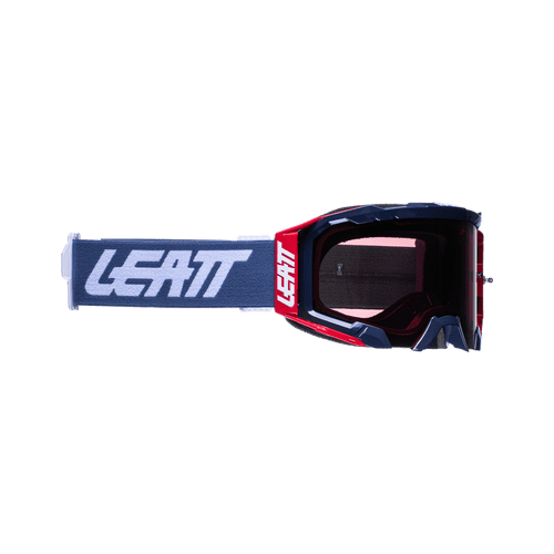 Leatt 2022 5.5 Velocity Motocross Enduro Goggles Graphene - Rose Lens