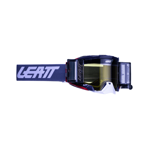 Leatt 2022 5.5 Velocity Roll-Off Graphene Enduro Motocross Goggles Yellow Lens