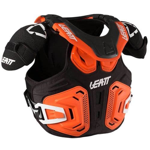 Leatt 2022 Junior Fusion 2.0 Neck & Body Vest Orange