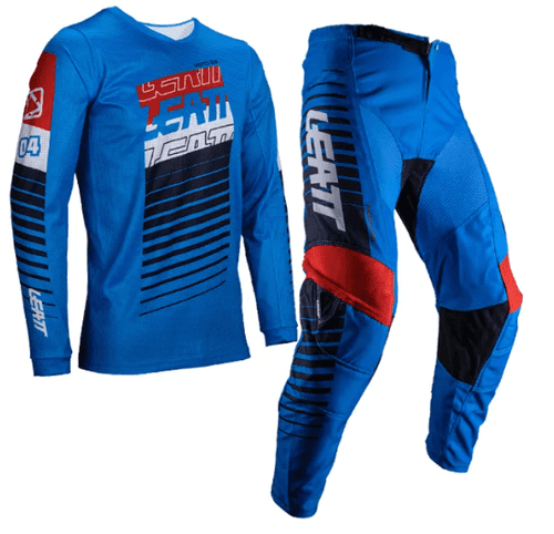 Leatt 3.5 Ride V25 Royal Motocross Kit Combo