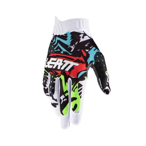 LEATT ADULT GLOVES MOTO 1.5 GRIP R ZEBRA