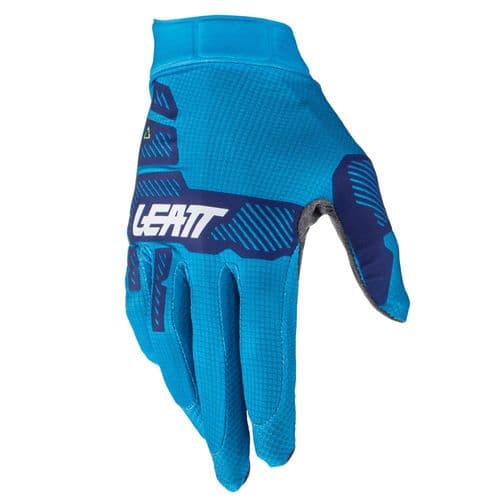 LEATT MOTO 1.5 GRIPR V24 CYAN GLOVES
