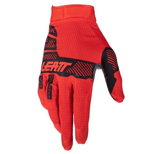 LEATT MOTO 1.5 GRIPR V24 RED GLOVES