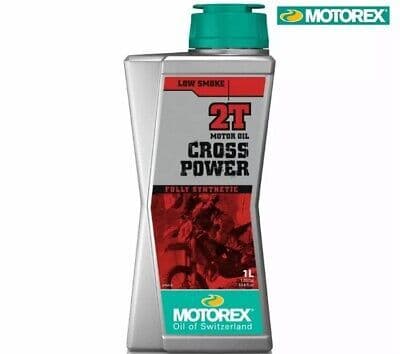 Motorex Cross Power 2T Oil Fully Synthetic 2Stroke Premix 1 Litre
