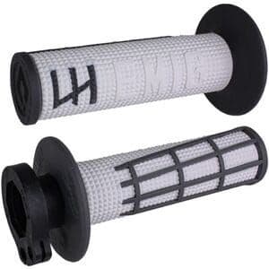 ODI EMIG LOCK ON MOTOCROSS GRIPS White/Graphite