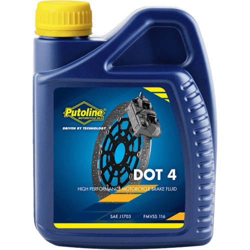 PUTOLINE DOT 4 BRAKE FLUID 500ML