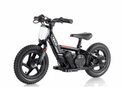 Revvi 12" Black Electric Balance Bike