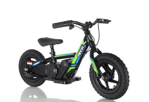 Revvi 12" Green Electric Balance Bike