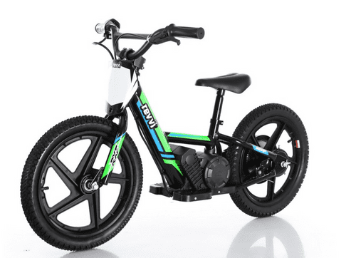 Revvi 16" Green Electric Balance Bike