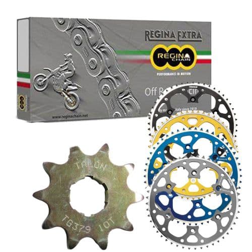 Sherco 125 200 250 290 2002-23 Regina Chain Apico Front Apic/Talon Rear Chain & Sprockets