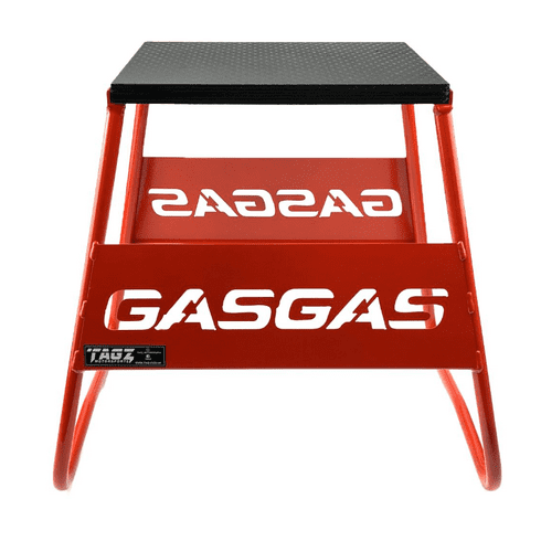 STAND 440 RED GAS GAS LOGO, MX LOGO STAND, SHOW ROOM STAND